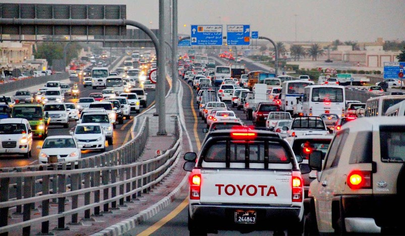 Qatar Traffic 